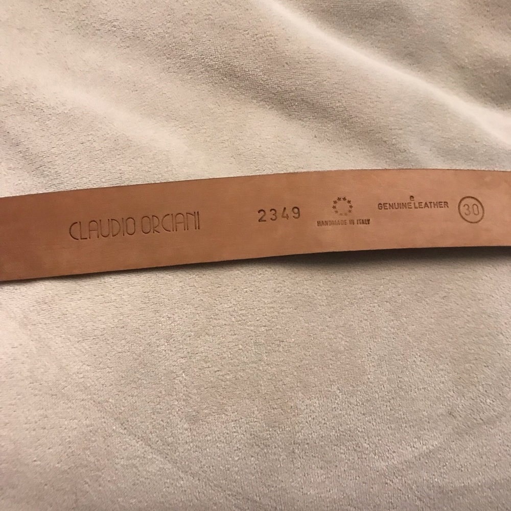 Orciani leather belt - Picture 4 of 5